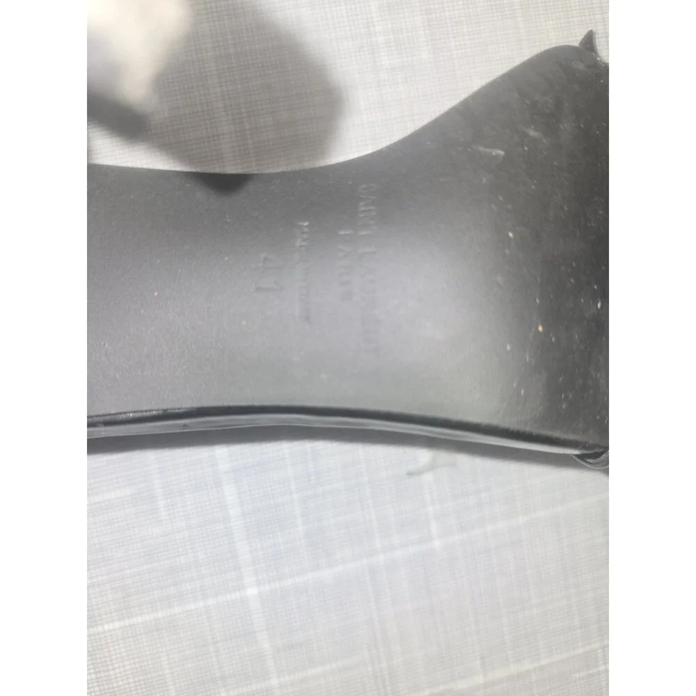 Yves Saint Laurent Opyum Black Patent Leather Sandals W 9 - Picture 12 of 12